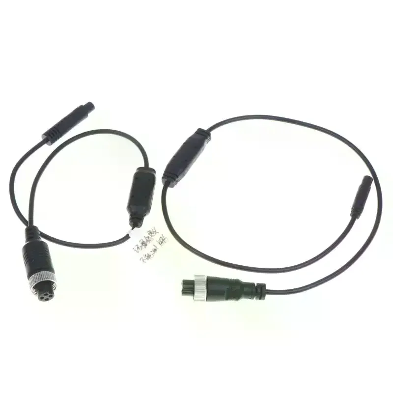 Aviation To 4 Pin 5V Step Down Power Cord 9‑36V Reverse Wiring Adapter Cable For Car Dash Cam Recorder Surveillance System