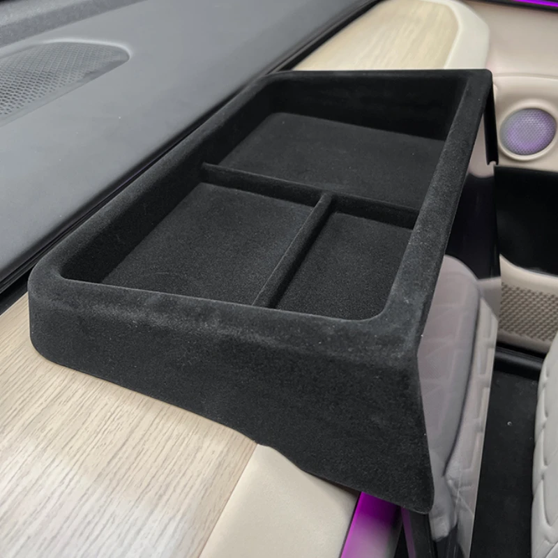 For Chery EXEED Sterra ET Central Control Dashboard Storage Box Screen Navigation Back Storage Box Modification Accessories