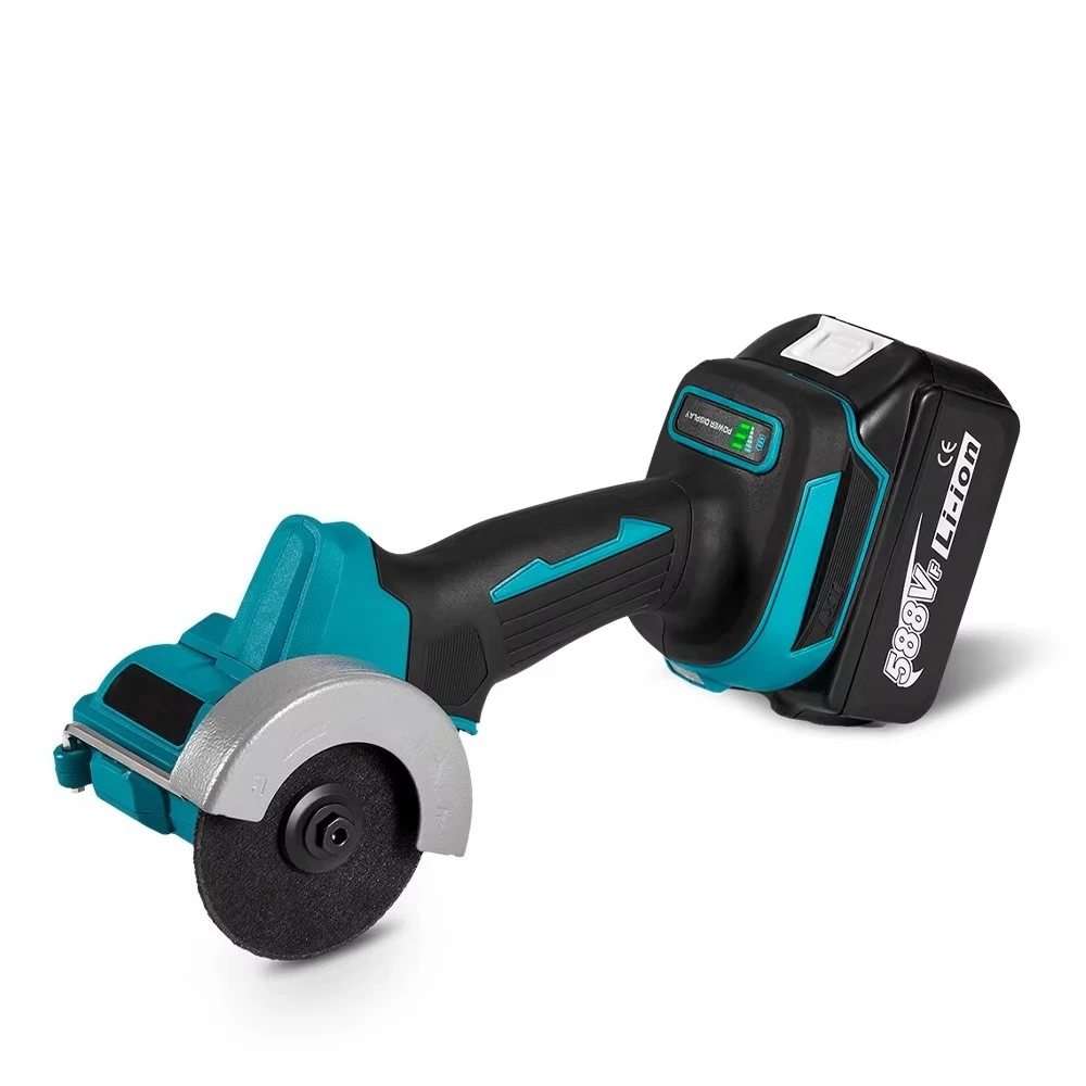 

New Type Electric Brushless Cordless 390W 76mm Angle Grinder for18V Makita Battery Portable Polisher Metal Rust Removal