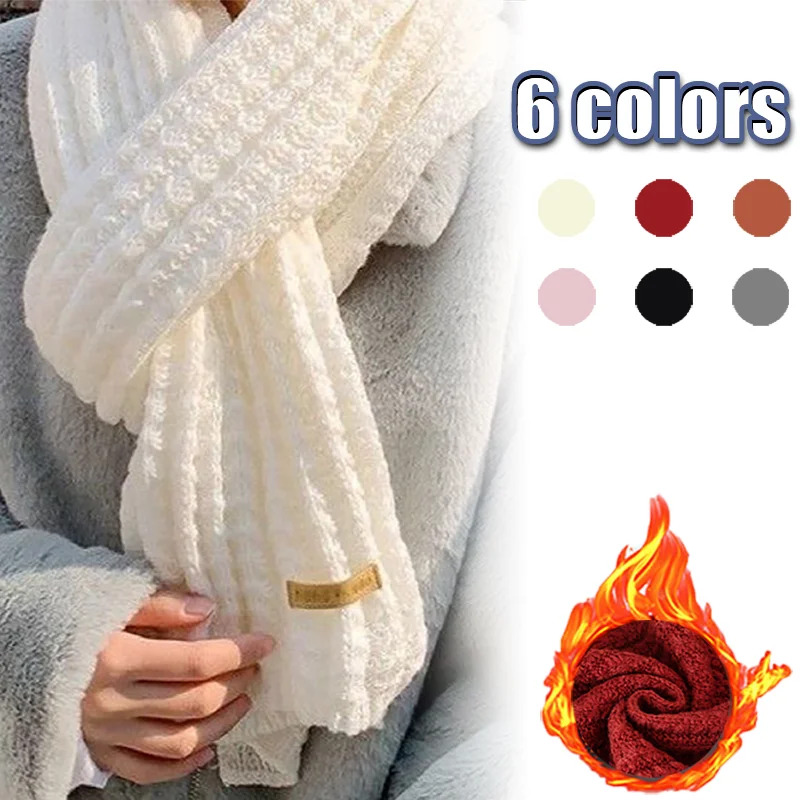 

4 Pcs Scarf female winter versatile retro temperament checkerboard plaid scarf faux cashmere students warm shawl dual-use