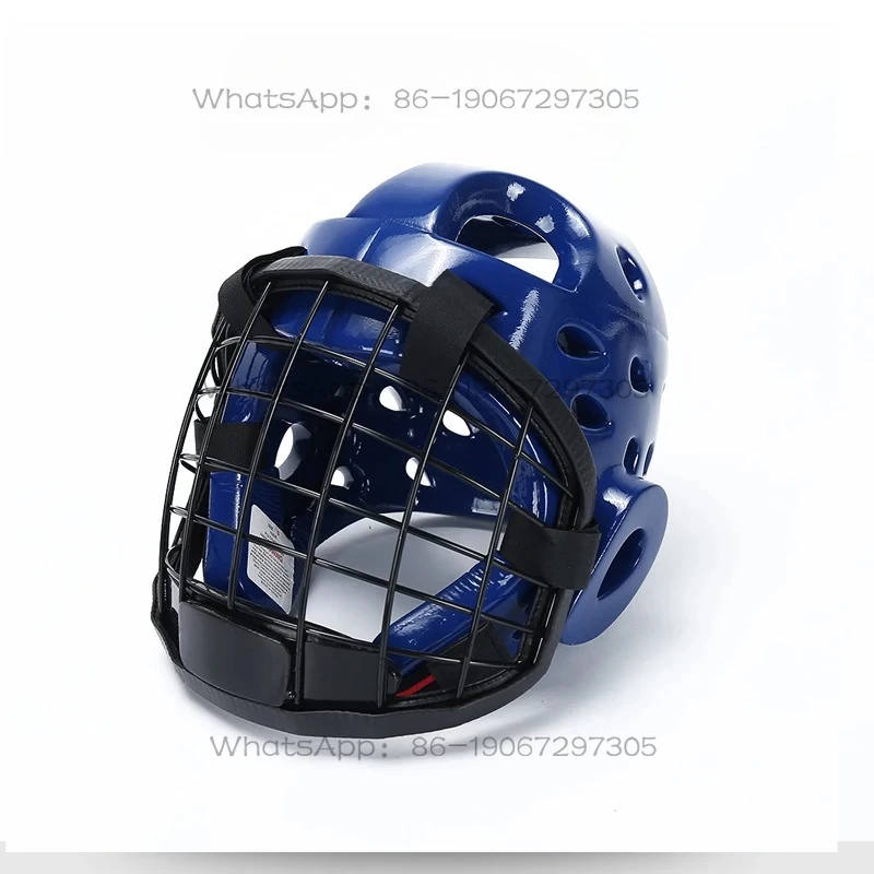 

New Head Protection Iron Mesh Face Mask Helmet Children Adult