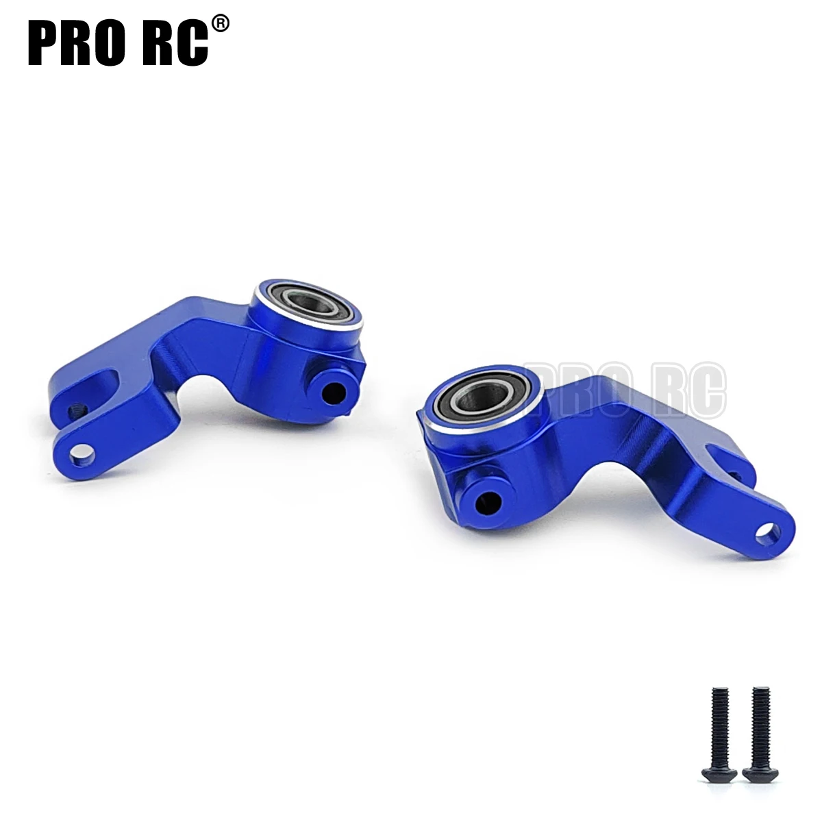 2Pcs ARA340189 Steering Block Alu Alloy Set For Arrma 1/10 GORGON 4X2 MEGA 550 Brushed Monster Truck Rc Car Part