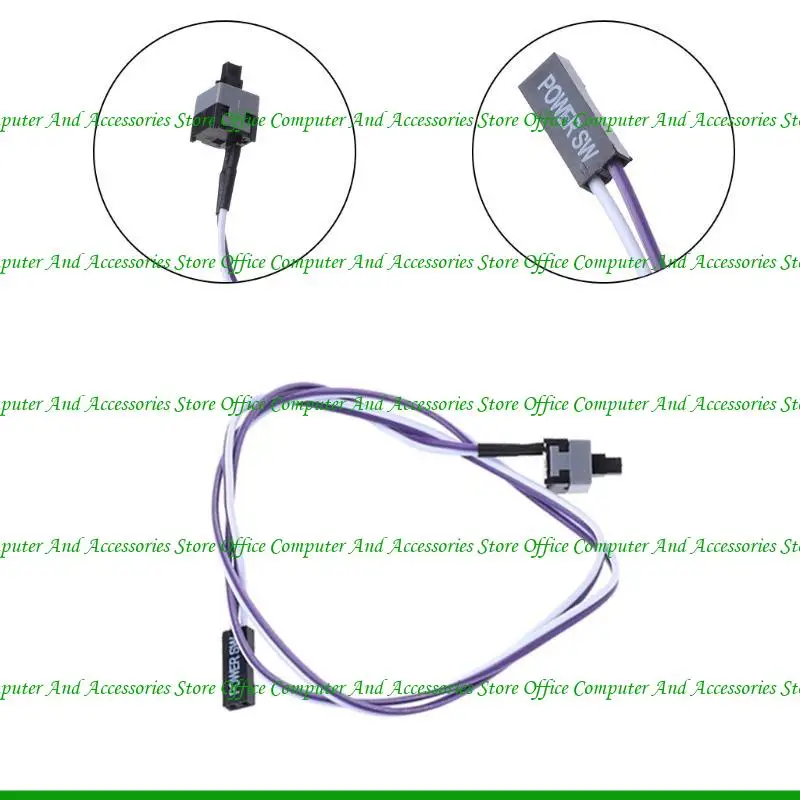 U55C 0.48m 2 Pin Computer Switch Line Cable Chassis Boot Line Reset Line Power Cable