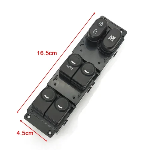 Imagen 2 del producto Interruptor de Control de ventana eléctrica, botón de interruptor de elevador de ventana de coche para Hyundai Accent VERNA SOLARIS 2010 2011 2012 2013 2014 2015 2016