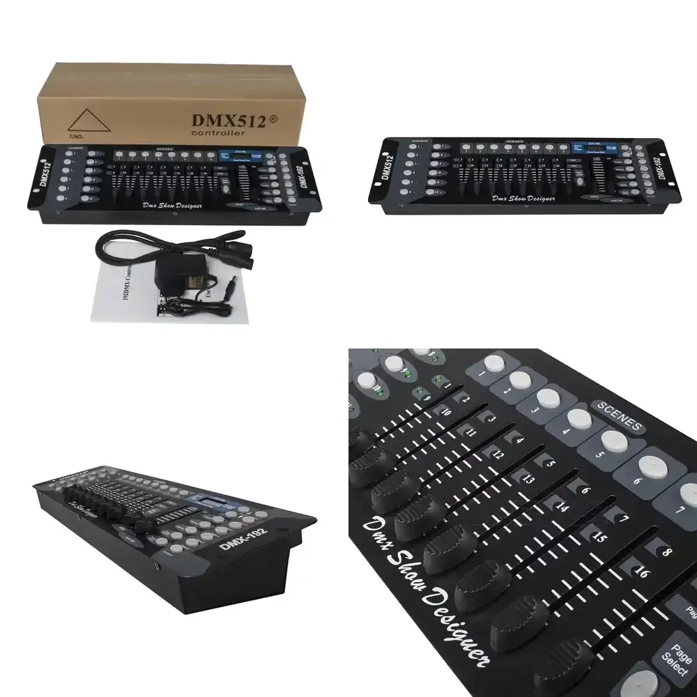 

DMX512 Stage Light DMX Controller Console DMX 192 Controller for Led Par Moving Head Stage Party DJ Light DMX Disco Equipment