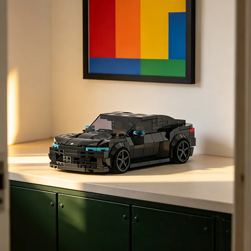 

284pcs MOC Chevroleteed Camarosn City Champions Model Building Blocks Toy Gift Creative Display Collectible Desk Premium Adult