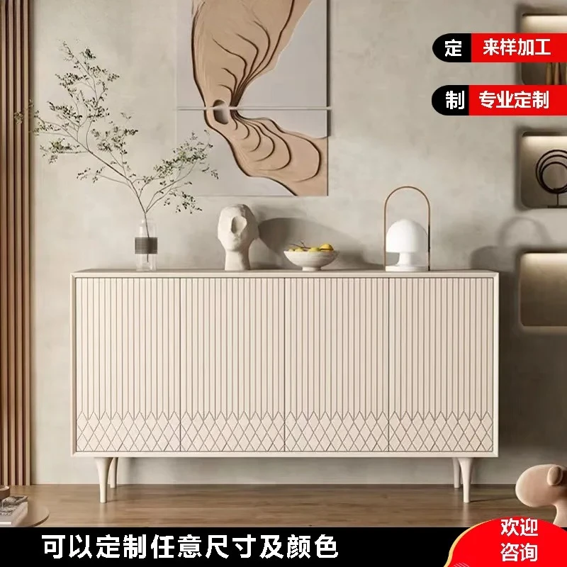 

MWabi Household Shoe Cabinet Light Luxury Foyer Entrance Cabinet Nordic Living Room Partition Decoration Cabinet