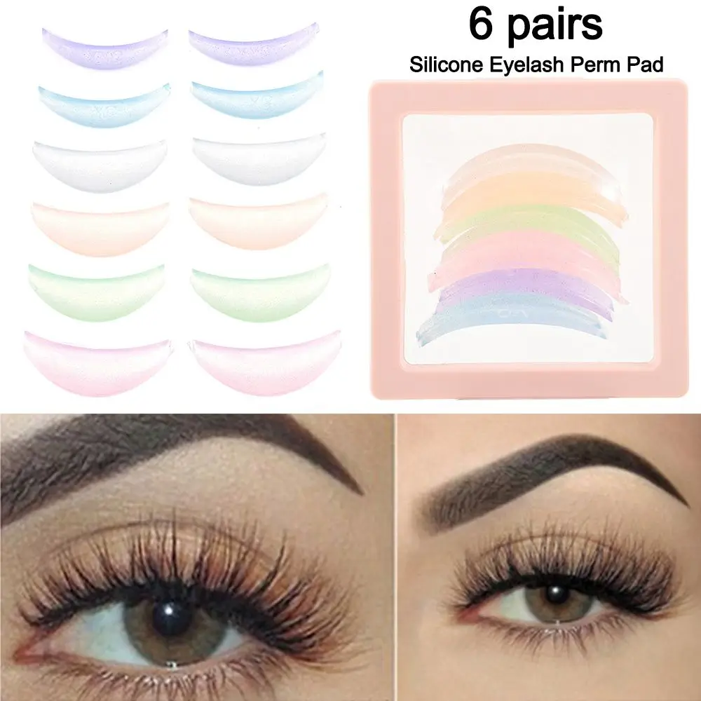 Outils applicateurs d'extension de cils en silicone réutilisables, accessoires de maquillage, patch pour les yeux avec boîte