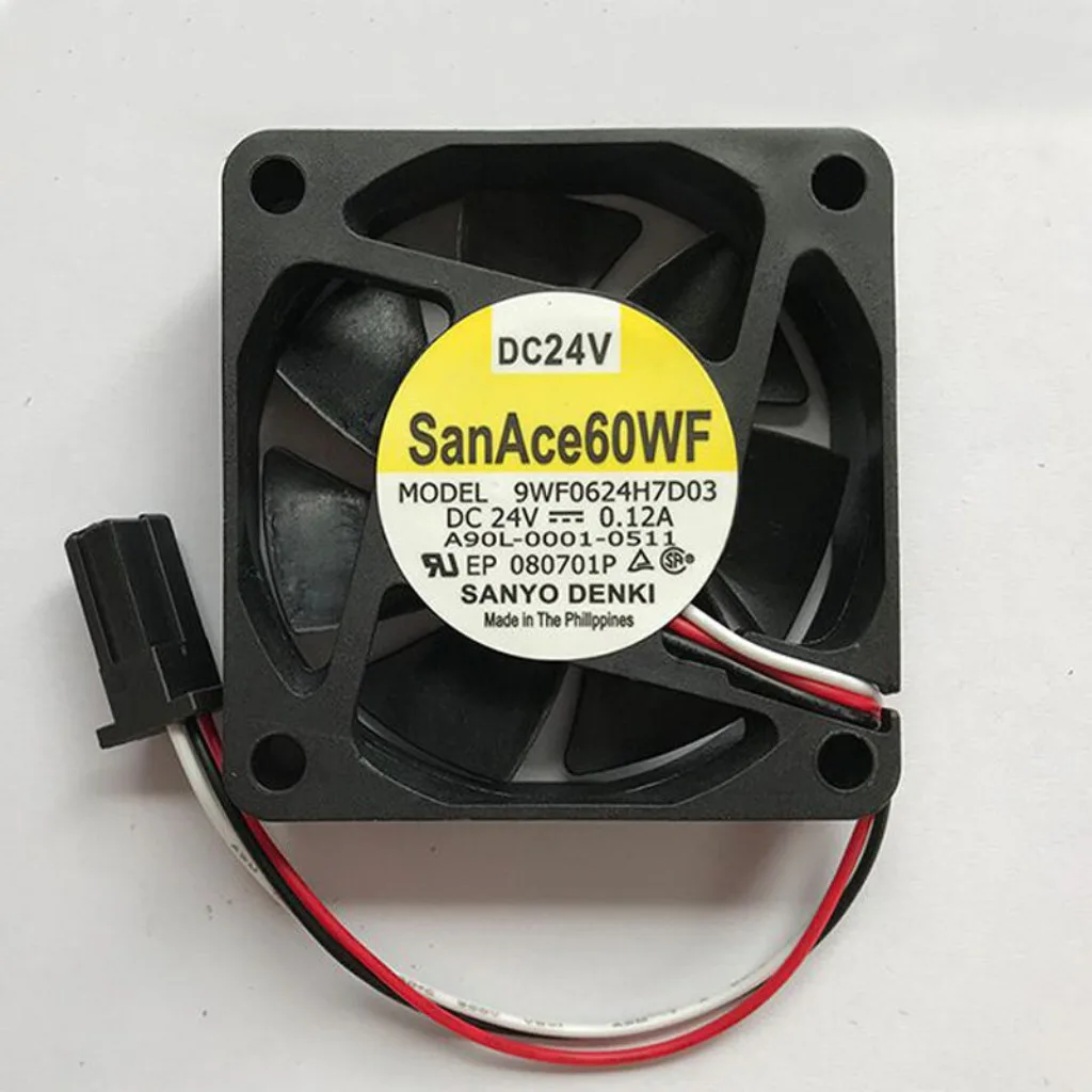 

1PC New 9WF0624H7D03 for Sanyo Cooling Fan A90L-0001-0511 DC24V 0.12A