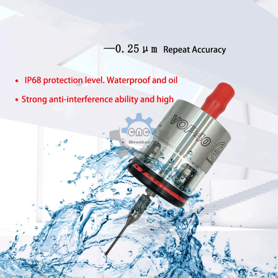 Original Marposs VOP40/VOP40P CNC Machine Tool Wireless Probe 3D Measurement Automatic Edge Finder Infrared Probe