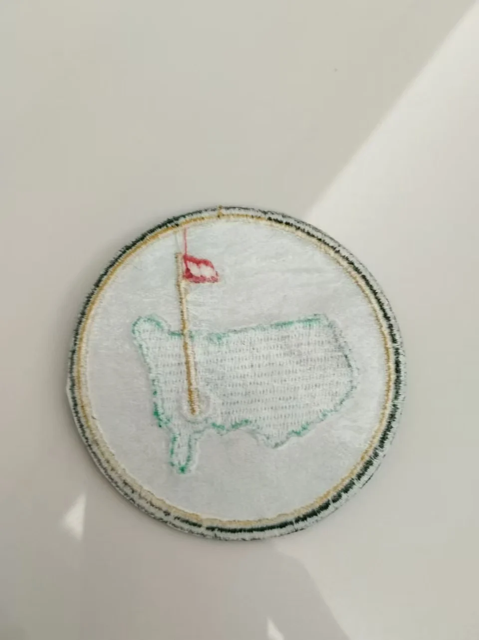 AUGUSTA MASTERS NATIONAL DOS EUA PGA GOLF GREEN JACKET FELT PATCH 3 polegadas