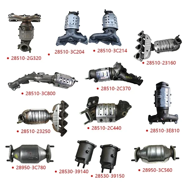 Best-selling Three-way Catalytic Converter OEM 28530-39460 28510-3C280 28950-25480 Suitable for HYUNDAI-JPRT KIA-JPRT