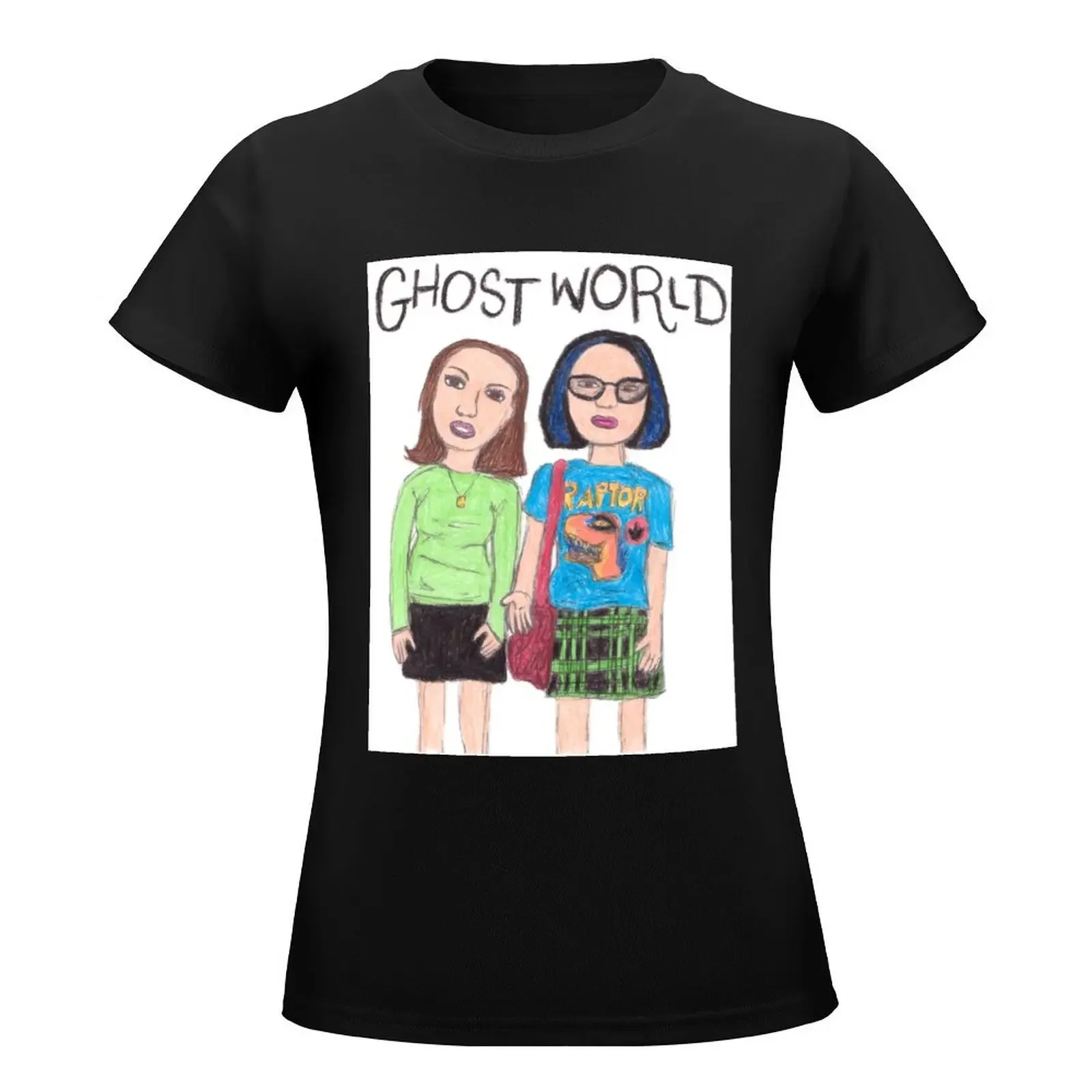 Koszulka Ode to Ghost World ubrania damskie letnie topy Damskie koszulki graficzne