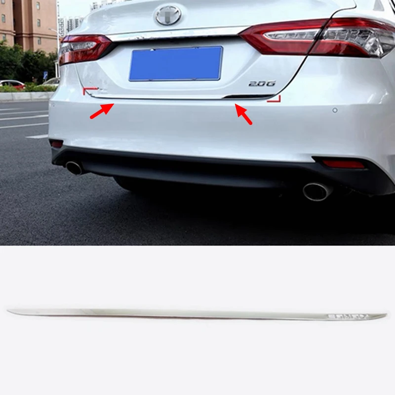 Car Tail Gate Cover Trim For Toyota Camry 70 XV70 2018 2019 2020 2021 2022 2023 Side Door Molding Body Strip Streamer Protection