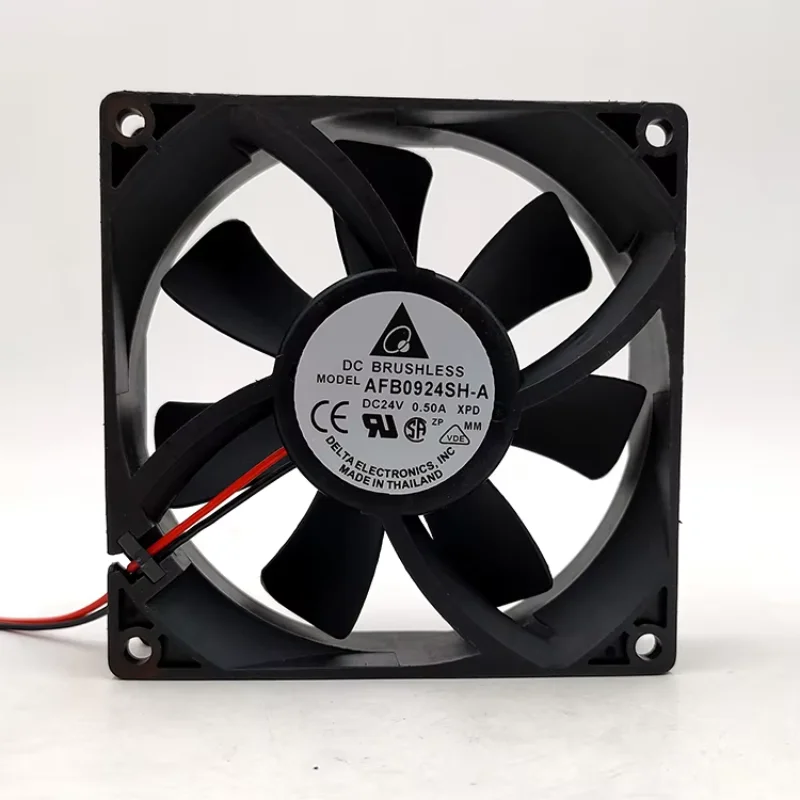 Delta Electronic AFB0924SH-A XPD DC 24V 0.50A 92x92x25mm 2-Wire Server Cooling Fan