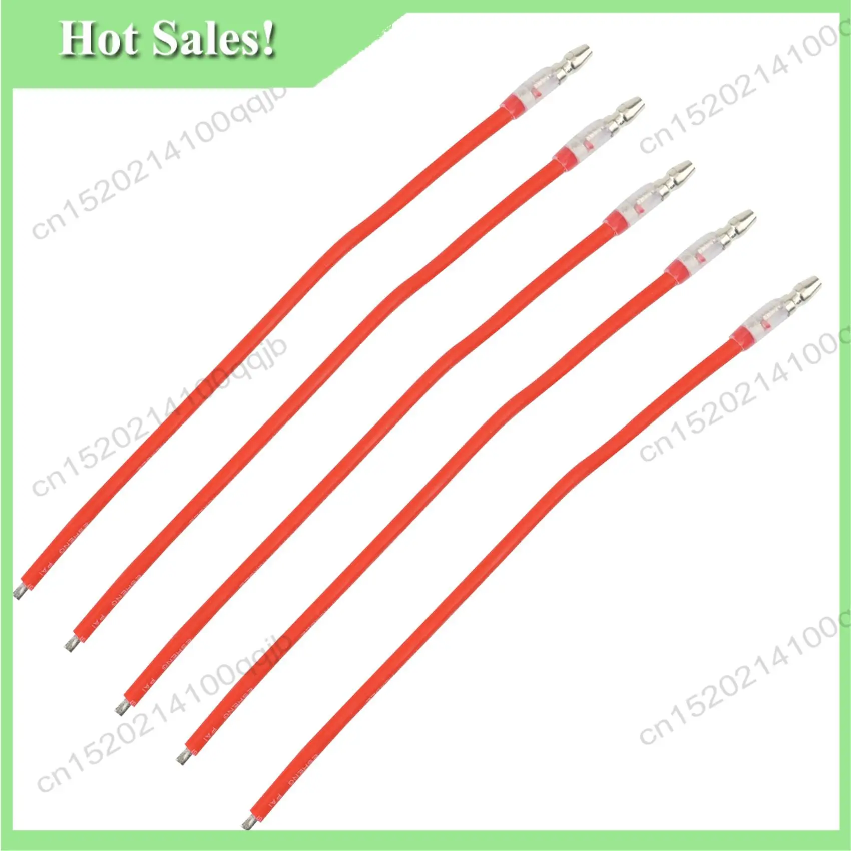 

-FDDT 10Pcs 16AWG Silicone Wire With 4.0Mm Male Plug Length 10Cm For 380 390 540 550 775 795 Brushed Motor Connection Cable