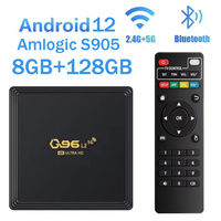 Q96 L2 Set-top Box Amlogic S905 Quad Core 4G 5G WiFi BT Player Smart Android HD 4K Media Player 8GB 128GB TV Box IPTV