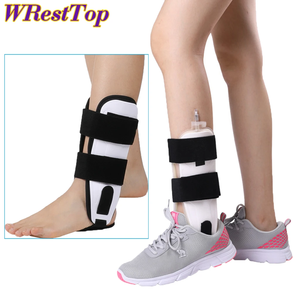 1Pcs Ankle Stirrup Support Brace Stabilizer, Stirrup Splint for Sprains, Tendonitis,Sprained Ankle, Reversible Left& Right Foots