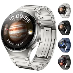 Titanium Luxury Strap For HUAWEI WATCH GT 4 46mm Band GT 4 Pro 3 Ultimate Honor GS 3 Pro MagicWatch Bracelet 22mm Metal Business