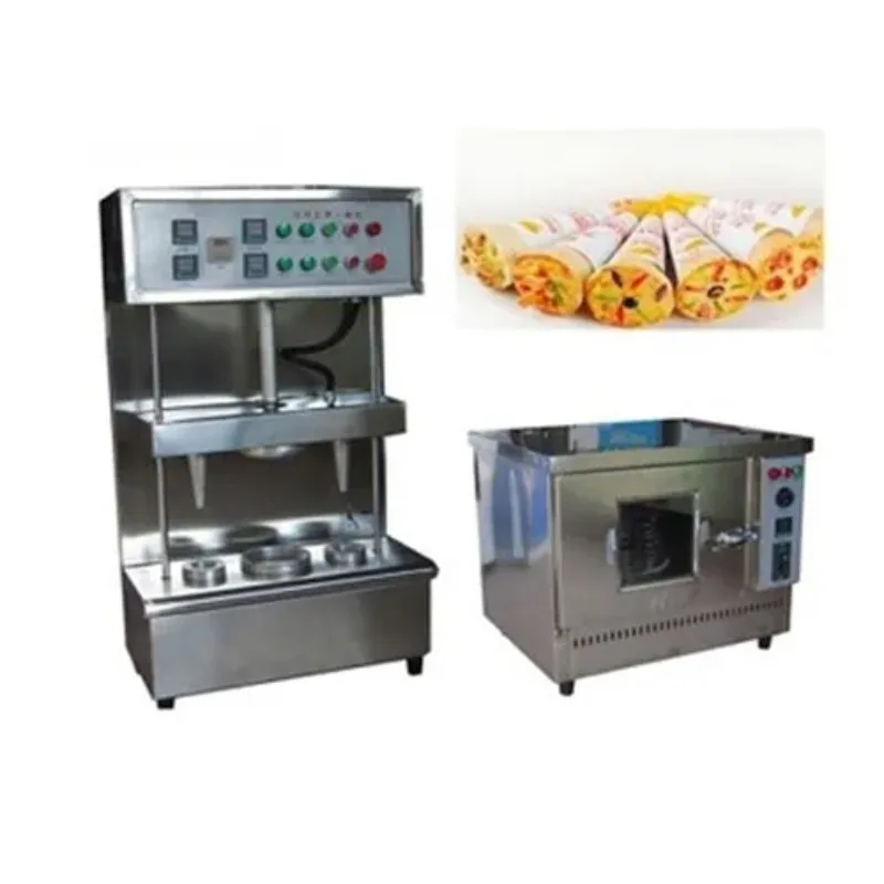 

2019 Automatic Kono Cone Pizza and Oven Making Machine for Sale