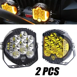 Faros auxiliares Led de 7 pulgadas para todoterreno, 4x4, 90W, 3000K, para Jeep Wrangler, jk, ATV, SUV