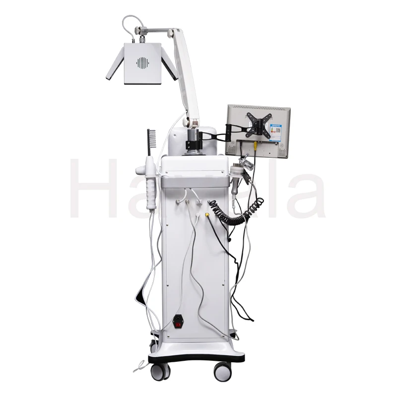 2023 Unisex คู่หน้าจอมัลติฟังก์ชั่นเลเซอร์ Growth เครื่อง PDT เลเซอร์ไม่เจ็บปวด Anti-กำจัดขนสำหรับ Salon Beauty Home