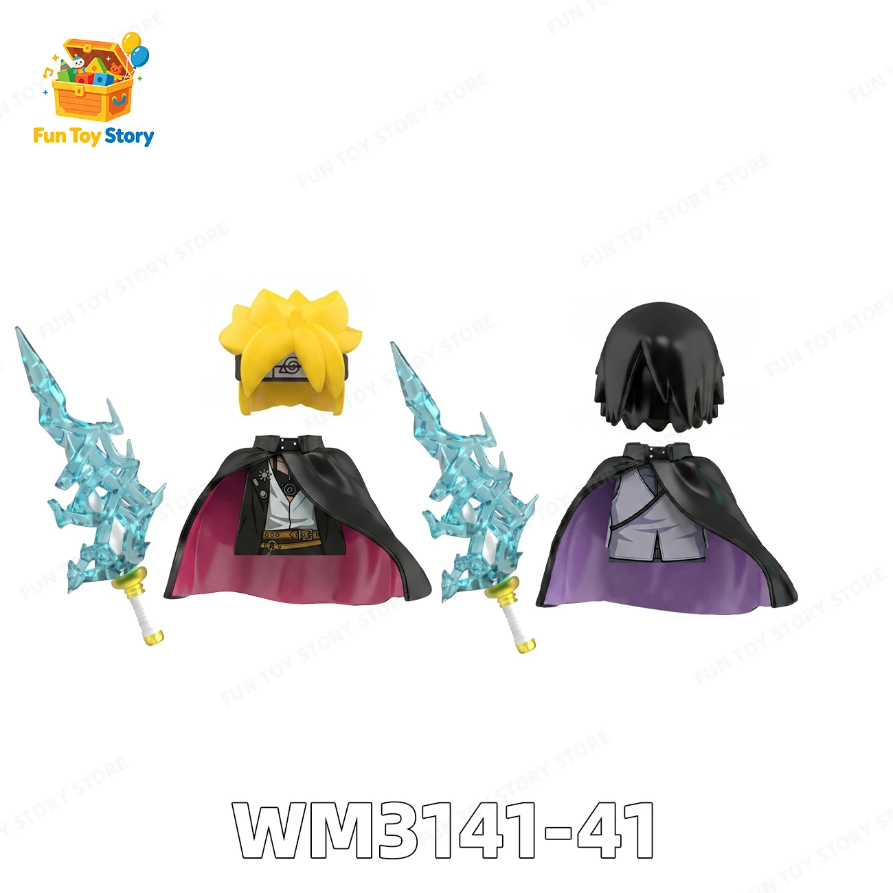 WM3141 WM3142 Bo Ren assemble des blocs de construction, des jouets, des ornements pour les passionnés d'anime