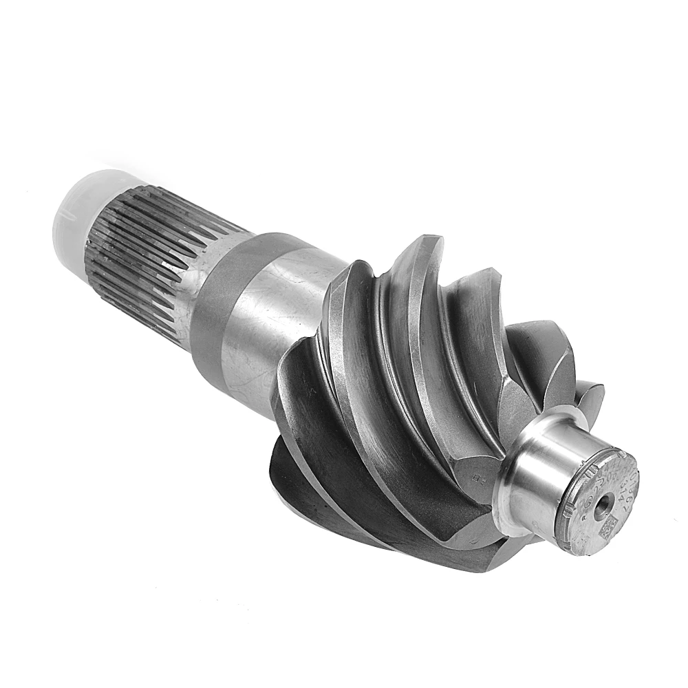 Hete verkoop hoge precisie rechte spiraalvormige kroonwiel en kegeltandwiel vrachtwagen koolstofstaal differentiële ring en rondsels