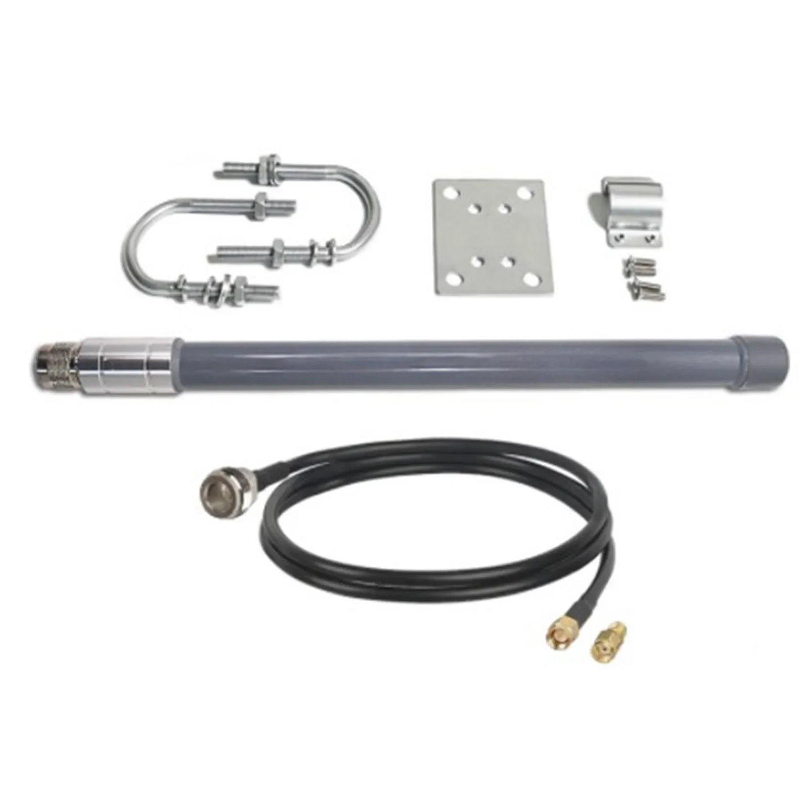 

EU868 IN865 RU864 Fiberglass Antenna With Coaxial Extension Cable KSR195 Kit 868Mhz 5dBi Vertical N Male Connector Waterproof