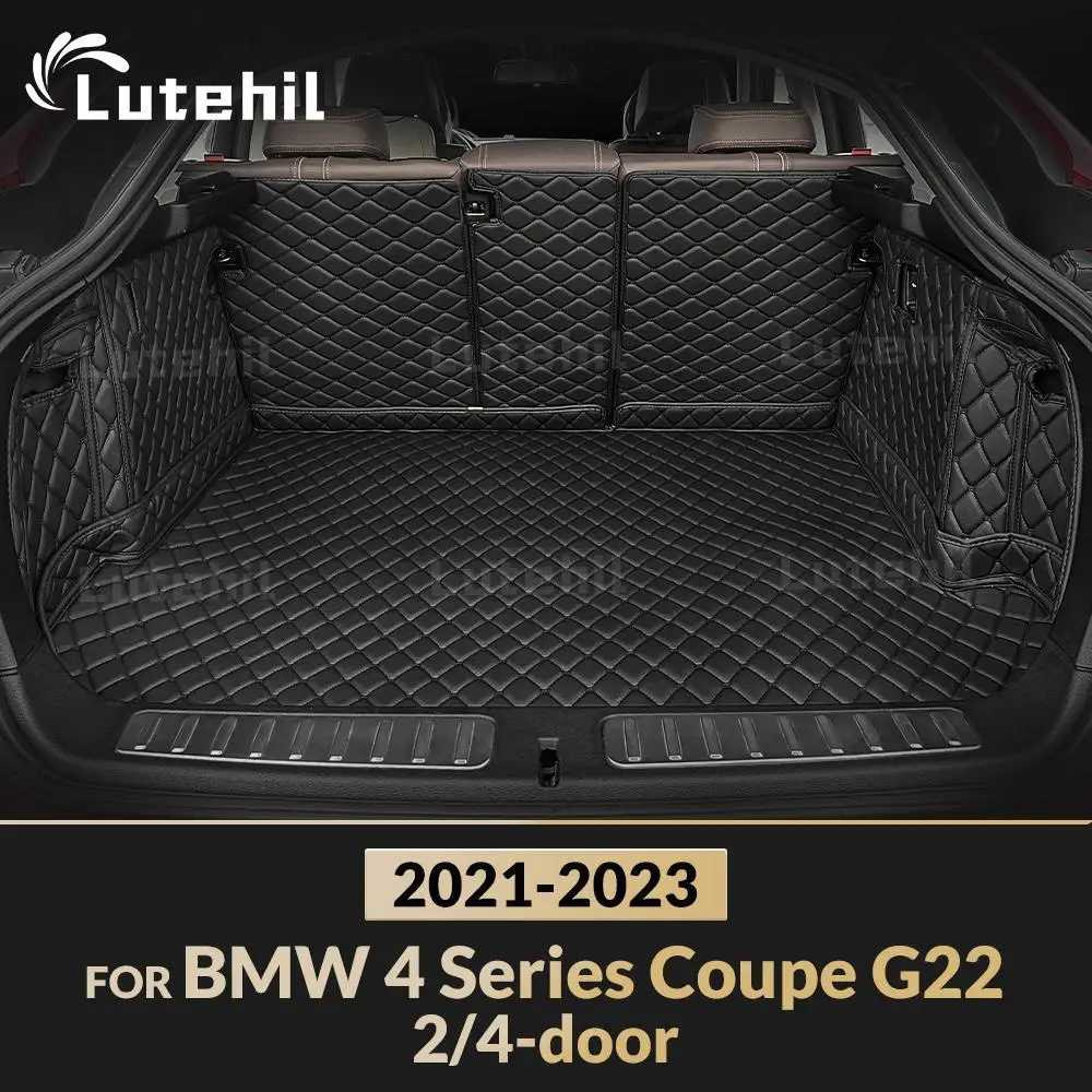 

Для BMW 4 серии Coupe 2-дверный G22 2021 4-дверный 2022 2023 Автоматический коврик для багажника с полным покрытием Автомобильный грузовой вкладыш Аксессуары для интерьера