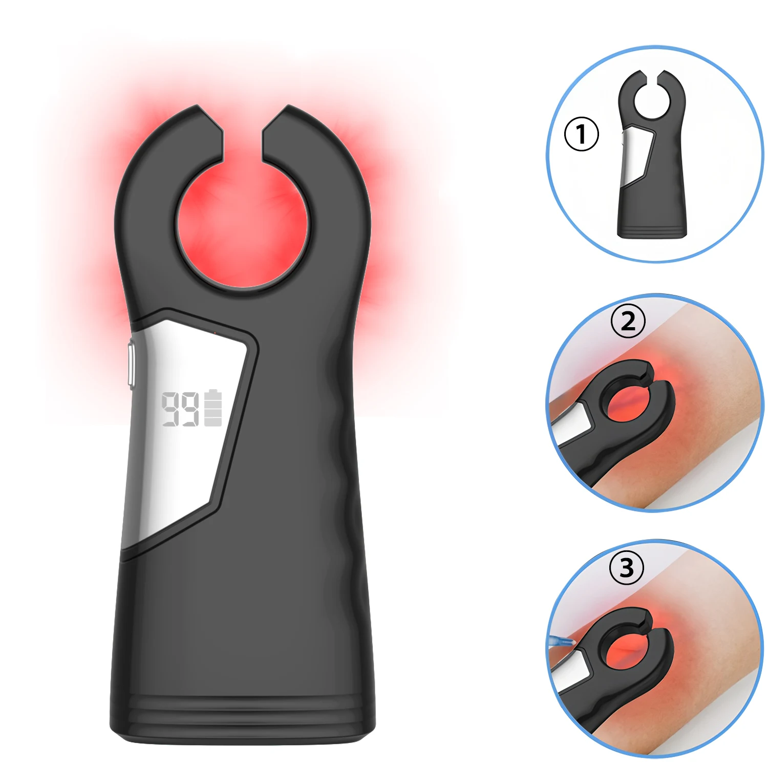 Medical Portable Vein Detector LED Vein Infrared Scanner Handheld Blood Vessel Detector Machine Vein Finder Device