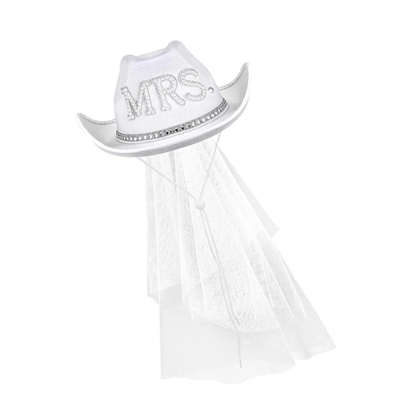 Vacation Cowboy Hats for Groom Bride Shining Rhinestones for Club Carnivals Dropship