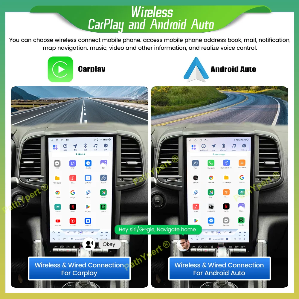 QCM 6125  Android15 For Renault Koleos Megane 4 Samsung SM6 Talisman 2016-2021 14.5”Qled Screen Multimedia player Radio CarPlay view 2