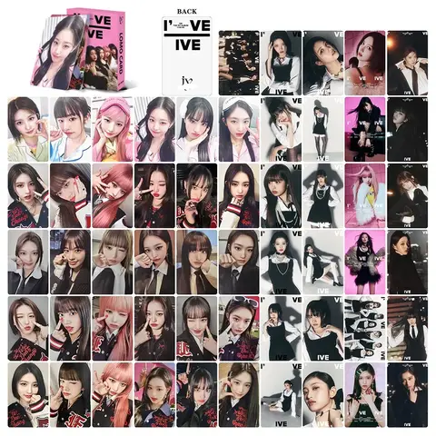 55개/대 Kpop 걸 그룹 Lomo 카드 새 사진 앨범 Photocard 북마크 K-pop 팬 선물