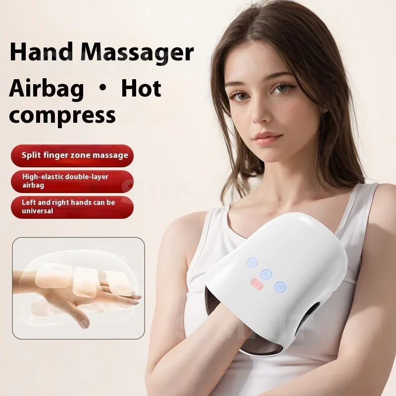 Electric Hand Massager Smart Hand Massager Multifunctional Airbag Finger Acupoint Care Instrument Cross-border