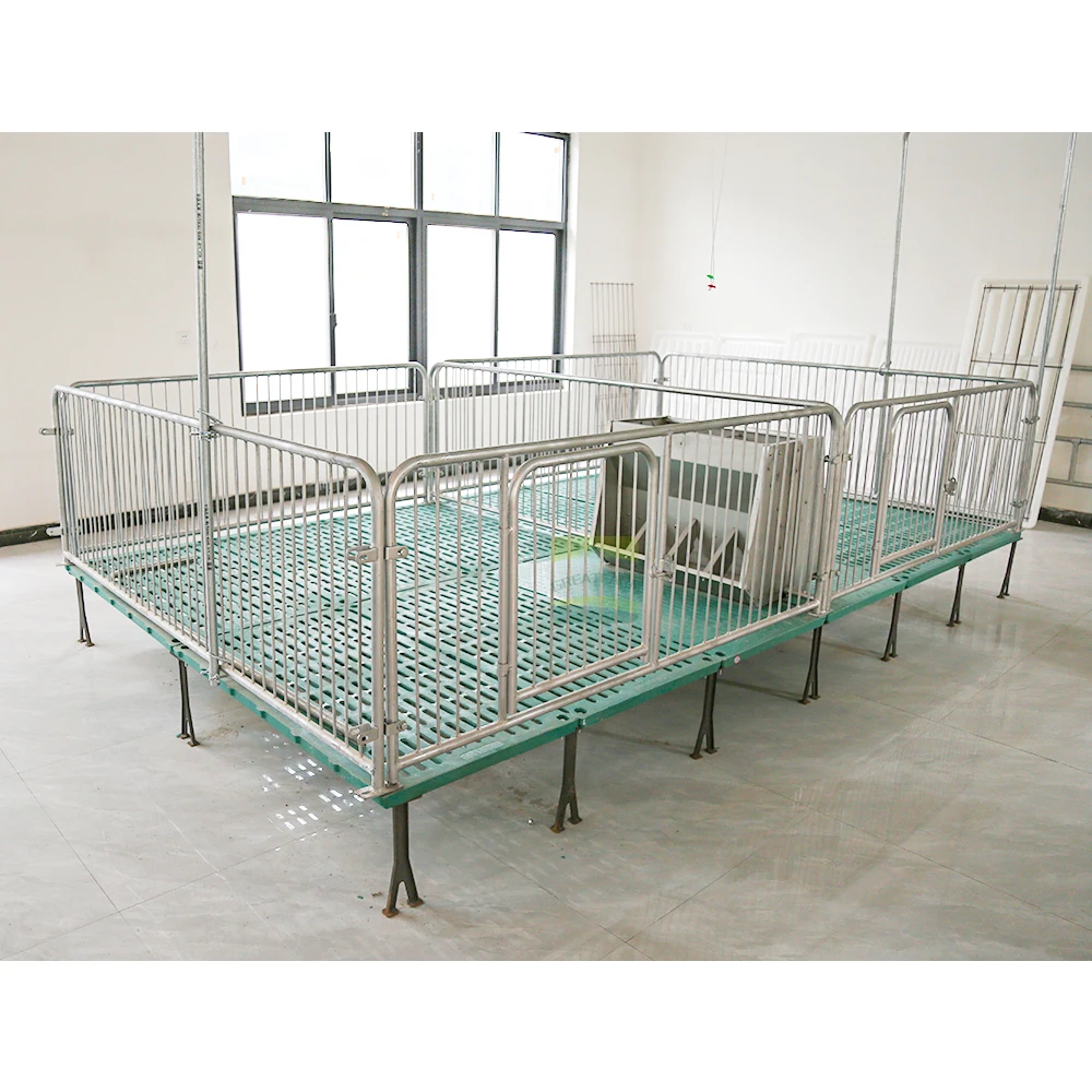 Custom Galvanized Sow Farming Nursery Pen Pig Maternity Cage Piglet Crates For Pig Farms