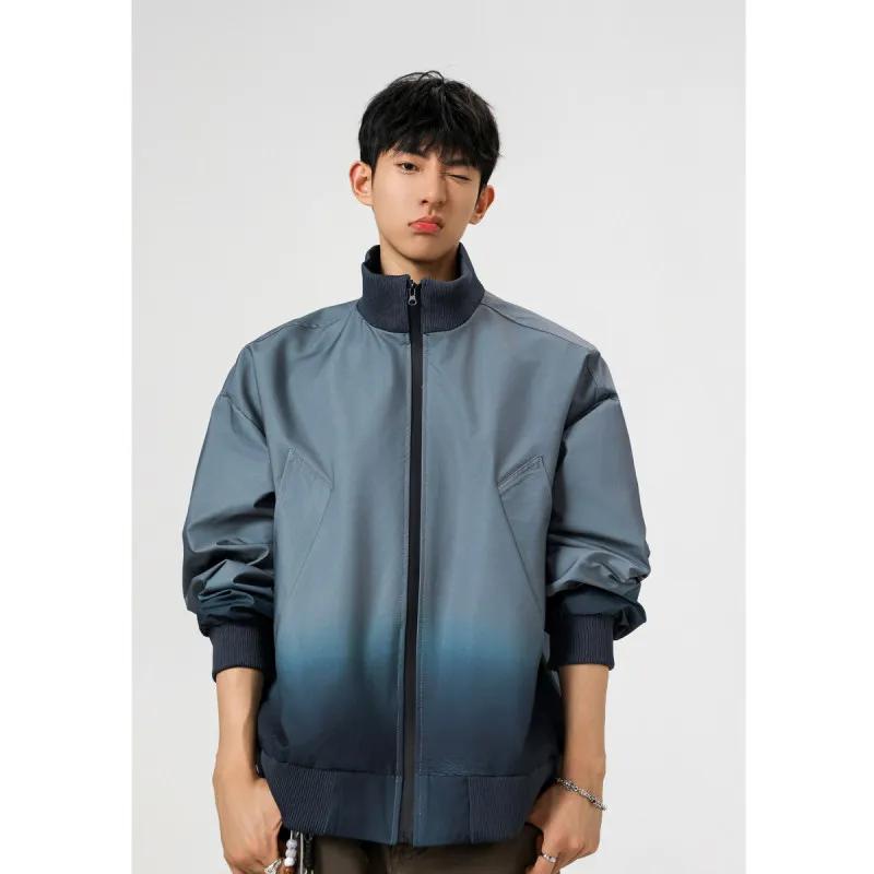 

adual Knitted Stand Collar Jaet for Men And Women Casual Sle Polyester Fiber Long Sve Breathable Zipper Closure Stre...