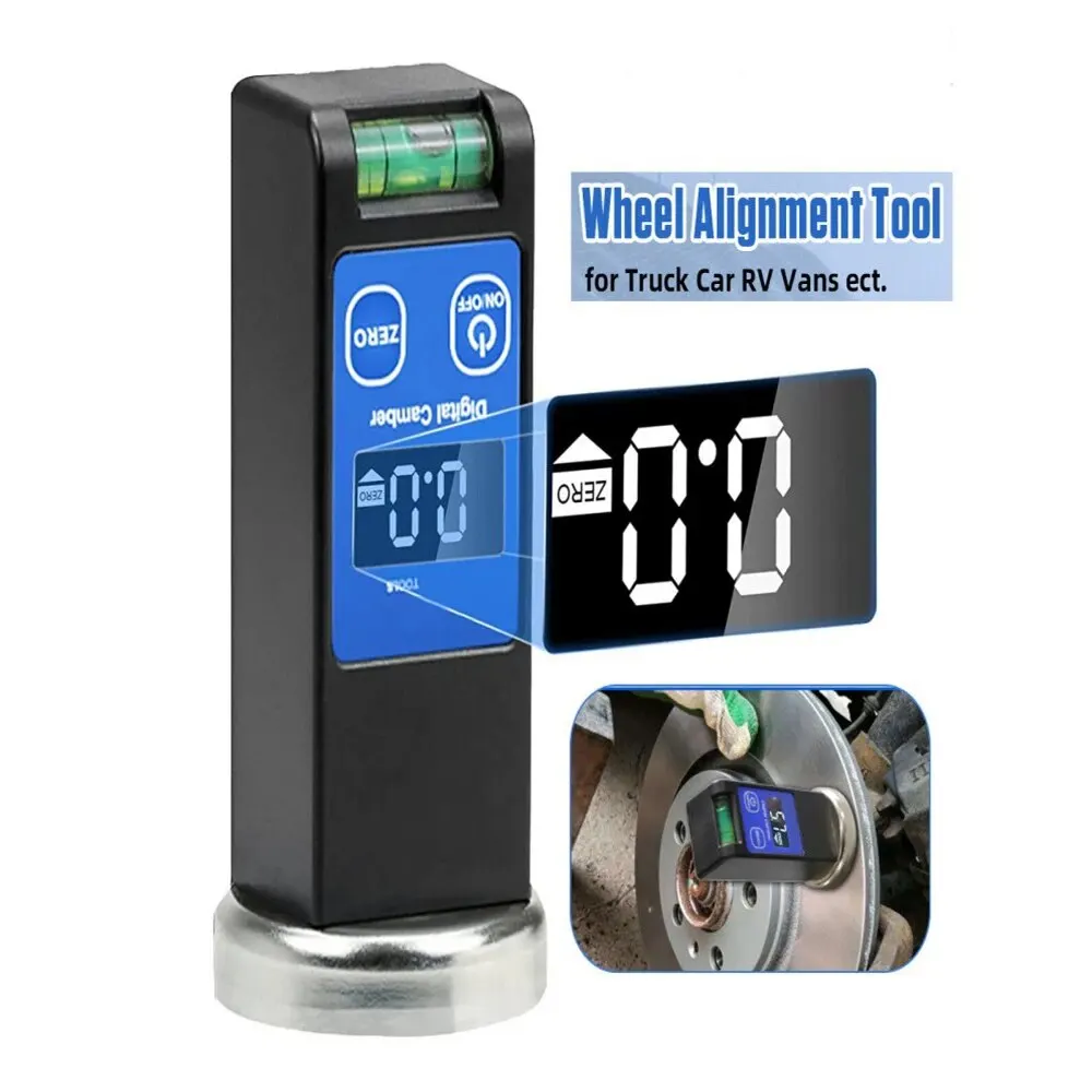 Car Four Wheel Alignment Level Meter Digital Electronic Wheel Alignment Balance Aligner Positioner Camber Castor Strut Truck