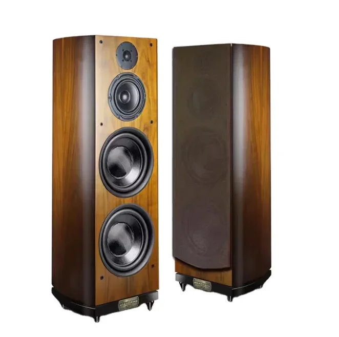 

JD-101 Floor Speaker Tower Speaker Wooden Case Passive None-Battery Lossless