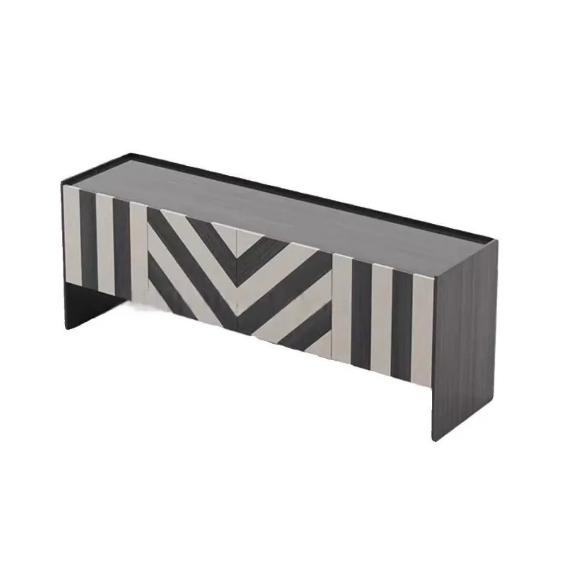solid wood dining side cabinet, locker, light luxury, high-end sense of entry, door entrance cabinet, decorative cabinet
