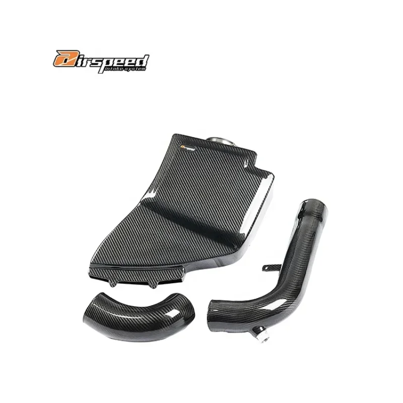 

Airspeed Brand Out of More Horsepower 100% Dry Carbon Fiber Cold Air Intake System For AUDI TT,TTS EA113 8J
