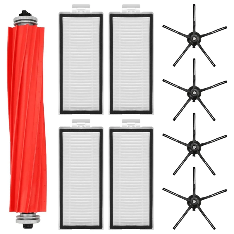 مجموعة ملحقات مكنسة كهربائية روبوت ، فرشاة جانبية رئيسية ، فلتر Hepa ، Roborock Q7 ، Q7 Max ، Q7 Max Plus