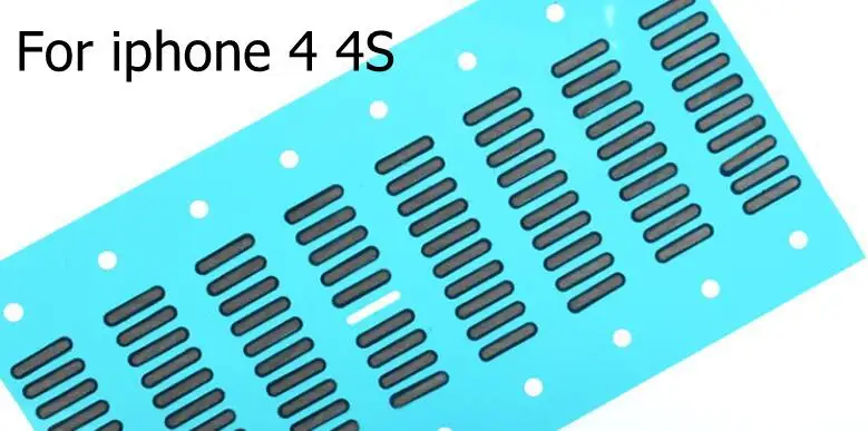 Genuine new Adhesive Ear speaker Anti-Dust screen Mesh for iPhone 4 4s Earpiece dust-proof Handset filter replacement parts