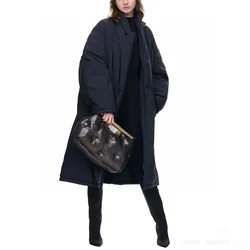 Women's Oversized Cotton Jacket, Fashion Casual Versatile Loose Long Warm Jacket, High Quality, Winter, New, 2024, y2k