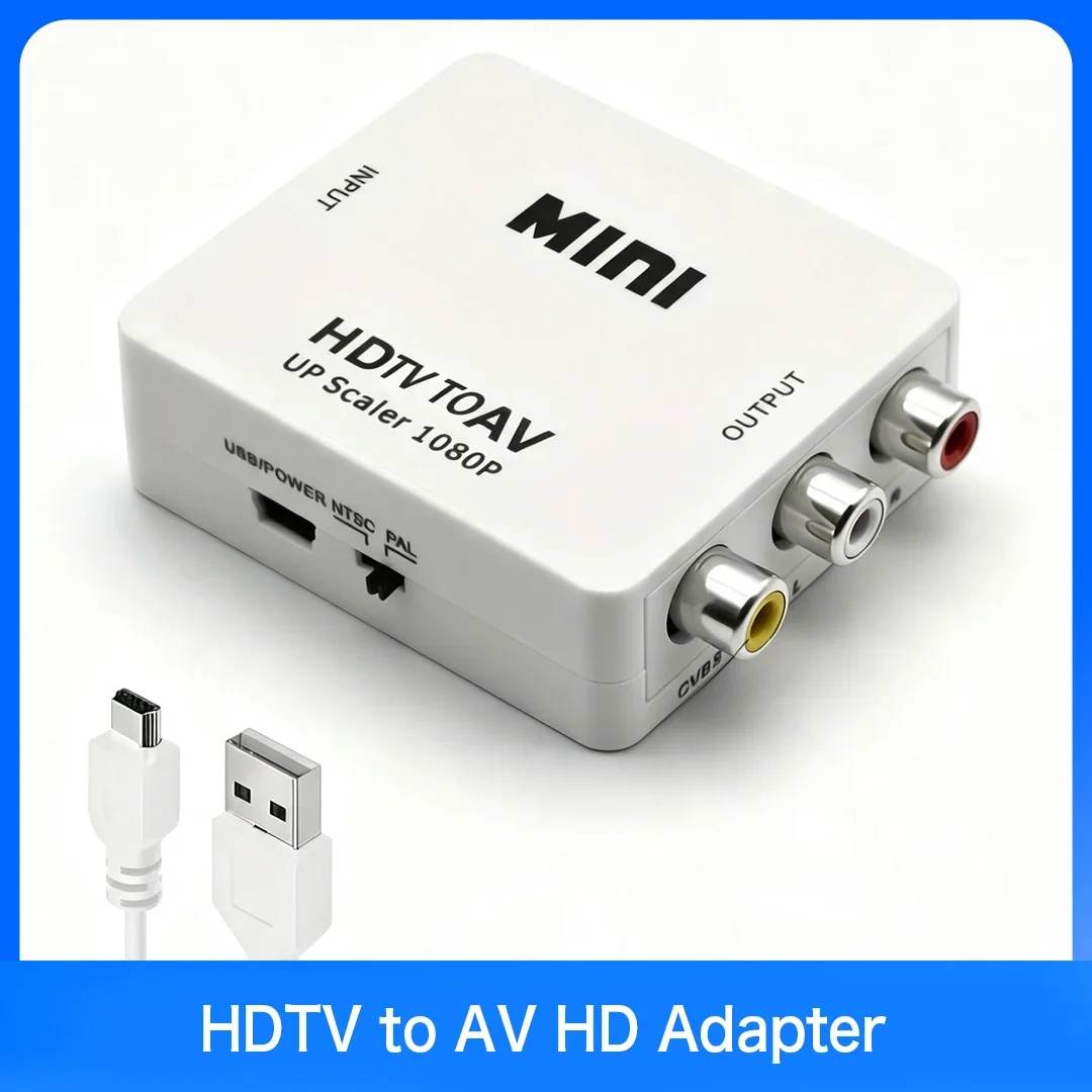 Adapter HDMI do AV RCA, mini k – Pc Gaming Video recenzja i cena