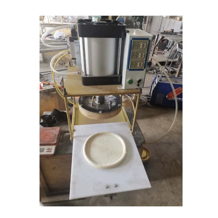 Dough food equipment Hot sale pizza dough press machine/pizza crust press making machine/dough press machine automatic for pizza