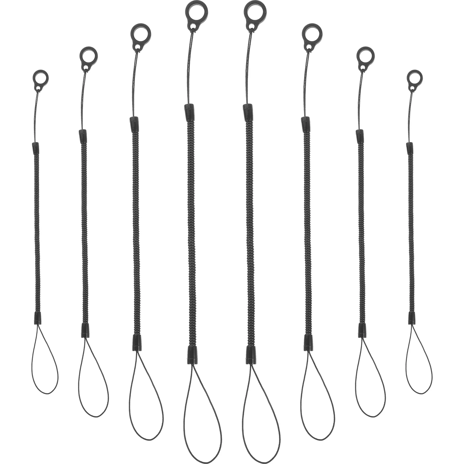 

8 Pcs Stylus Cord Belt Pen Lanyard Holder Retractable Phone Anti Lost Rope Silica Gel for Strap