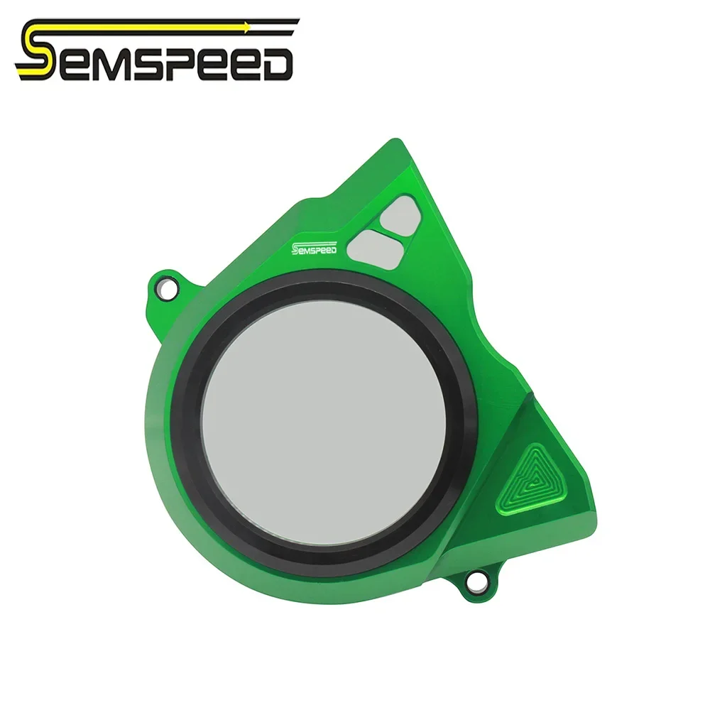 For Kawasaki Ninja400 Front Chain Cover Transparent Chain Gear Protective Cover Motorcycle Modified Parts Ninja Z 400