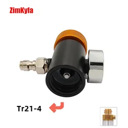 Co2 Tank/Cylinder Fill Station On/Off Aadaptor for Sodastream Bottle Refill Adapter w/ Quick Charging