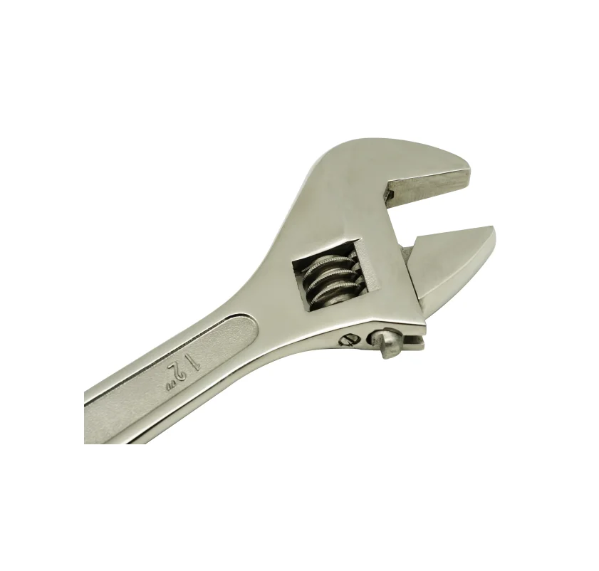 304 Stainless Steel Hand Tool Adjustable Wrench 15